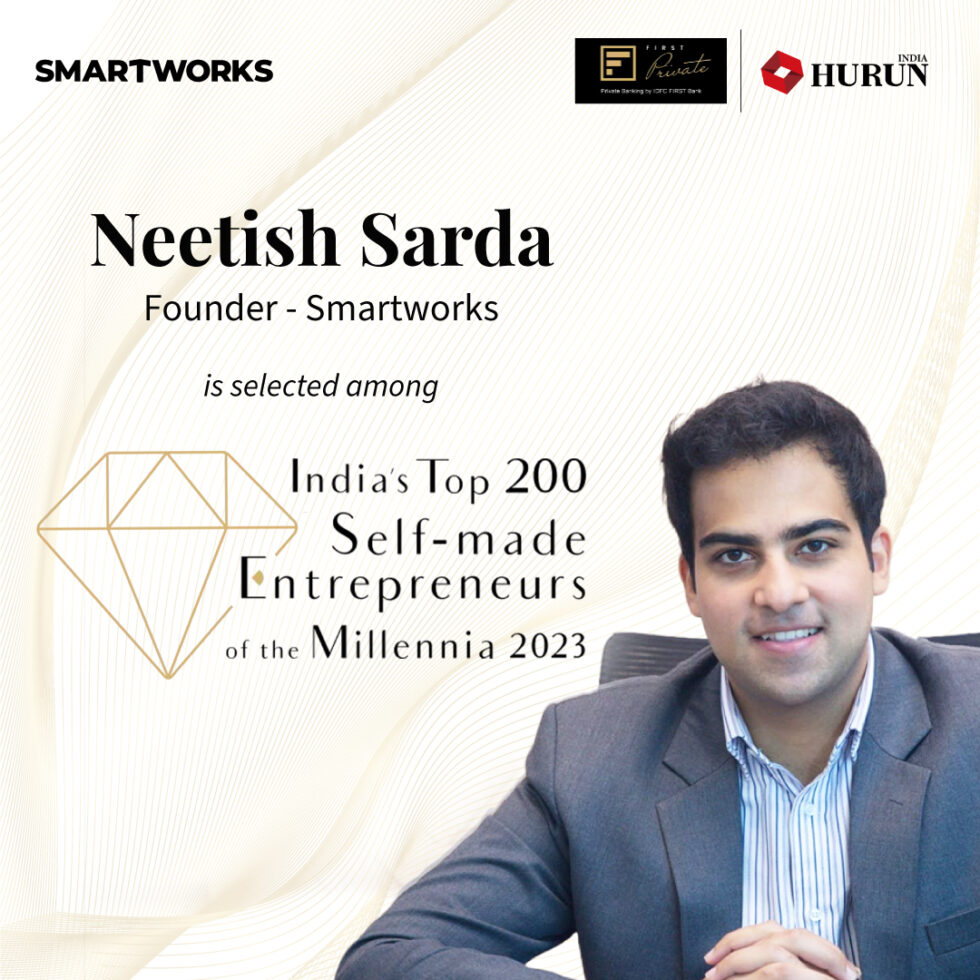 Neetish Sarda Managing Director & Founder Smartworks